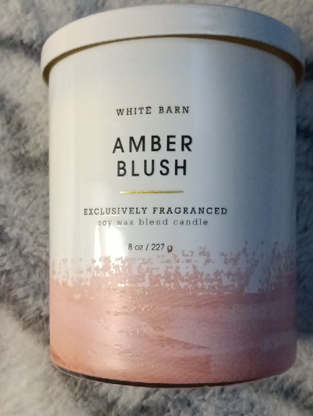 White Barn Amber Blush Candle -(DISCONTINUED CANDLE HARD TO FIND)